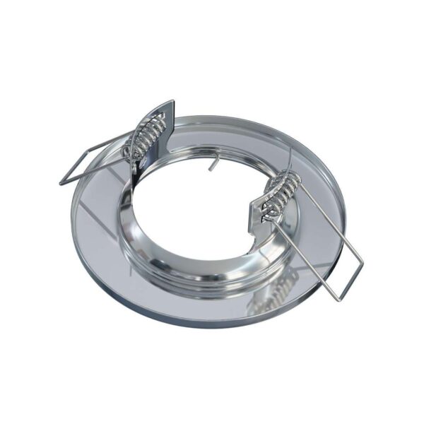 Oprawa halogenowa GU10/MR16 okrągła Chrom stała