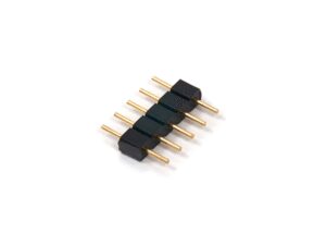 Złączka do taśm LED RGBW konektor-wtyk drabinka 5-pin
