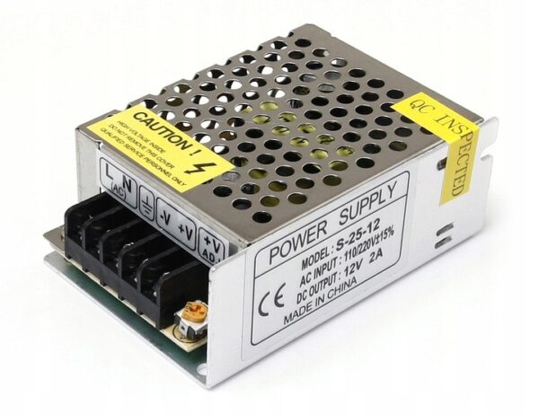 67a333b774cd053516439e4562ec8af7 Zasilacz modułowy do LED CCTV 12V 24W 2A IP20