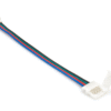 6cc8a850f0ad244d92f073b3f5fb7c6c Złączka do taśm LED RGB z przewodem klips-drabinka
