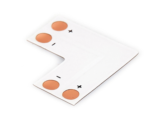 Złączka kątowa typ L do taśm LED 10mm SMD5050