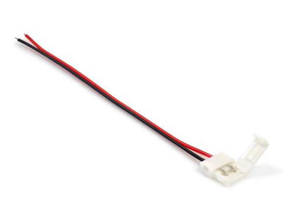 94aea0e66d6673196f0a82f314f6ff52 Złączka do taśm LED 10mm SMD5050 jednostronna z przewodem