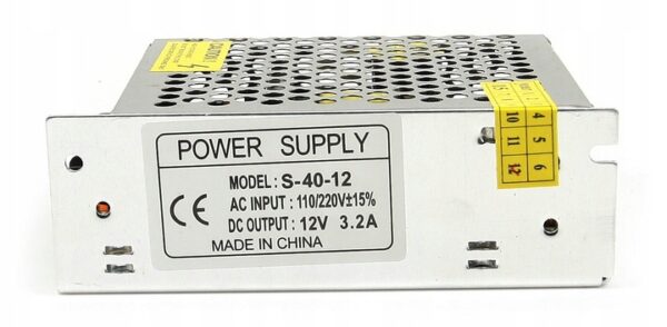 a0640e531b7d1034cc54ca1d4cf782dc Zasilacz modułowy do LED CCTV 12V 40W 3,2A IP20