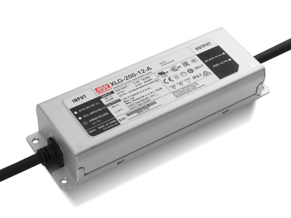 OLYMPUS DIGITAL CAMERA Zasilacz LED IP67 Mean Well 12V 192W XLG-200-12-A