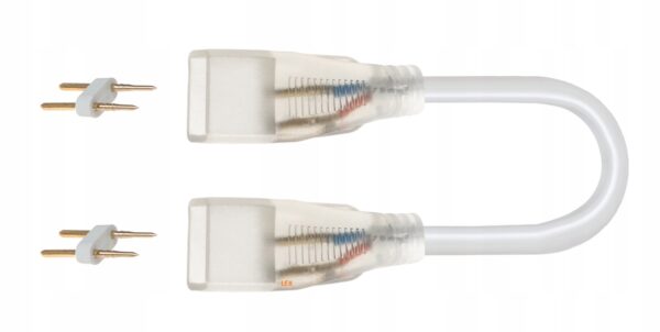 d19d0297b0f795a175a51ad9f35f99e6 Złącze przedłużacz do Neon LED FLEX 15x25