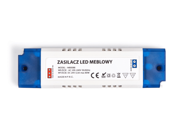 f52ee160c37214663f8b861ff35eca20 Zasilacz do taśm LED 24V meblowy 80W 3.33A