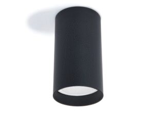 Halogen natynkowy Tuba okrągła 1xGU10 Czarna