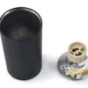 8bb1a3ccd130535edfe0b600ba2ef614 Halogen natynkowy Tuba okrągła 1xGU10 Czarna