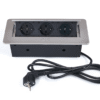 Power Port Biurkowy 3xGniazdko sieciowe 230V Multibox Srebrny