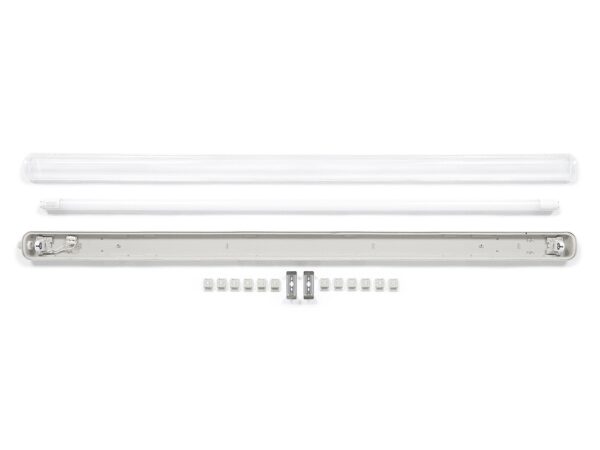 23483 Oprawa hermetyczna 1x120cm + świetlówka LED 18W Zimna 6000K