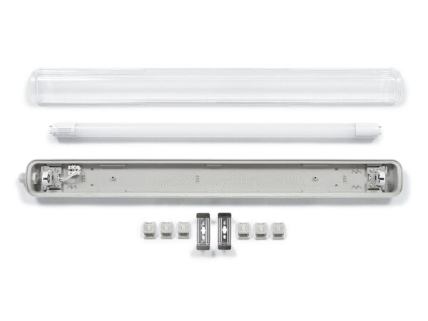 23750 Oprawa hermetyczna 1x60cm + świetlówka LED 9W Neutralna 4500K