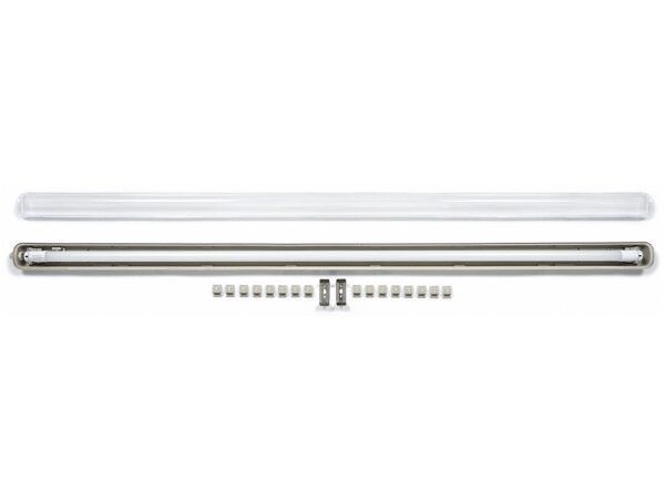 23786 Oprawa hermetyczna 1x150cm + świetlówka LED 22W Ciepła 3000K