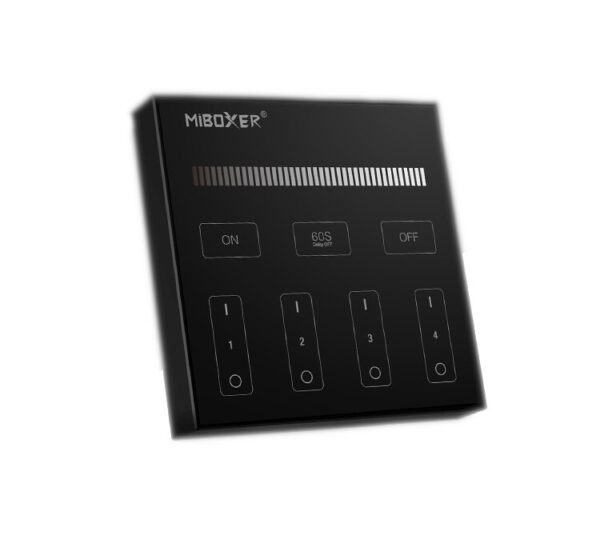 Sterownik dotykowy MiLight B1-B Czarny Mono - bateryjny