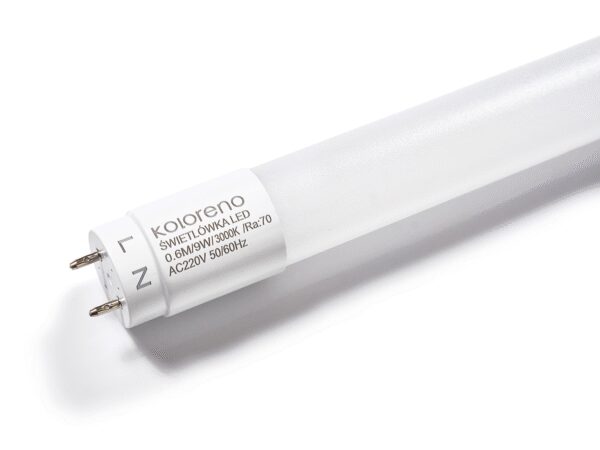 31073 Świetlówka LED T8 60cm 9W 800lm Premium - Biała Ciepła 3000K