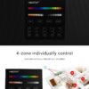 Sterownik LED RGB+CCT dotykowy MiLight B4-B Czarny - bateryjny