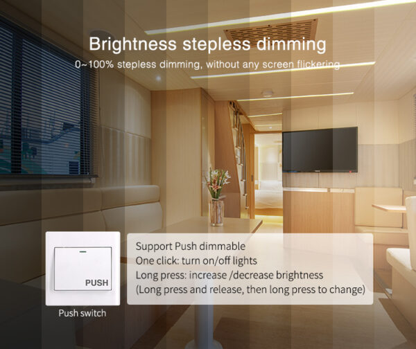 68c71ed3962456f3bdf4f3f1dd4fad0f Sterownik LED 230V Mi-Light TRI-C1 Ściemniacz Triac