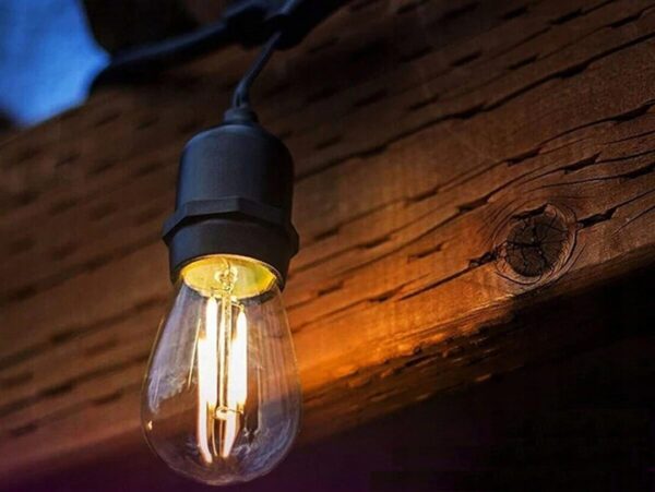 68fd29254e5d1e7ecb39bddba32fbbf8 Girlanda ogrodowa 20m + 40 żarówek LED Filament 1W