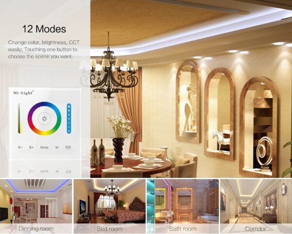 Sterownik LED RGB/RGBW dotykowy MiLight P3 12V/24V 10A