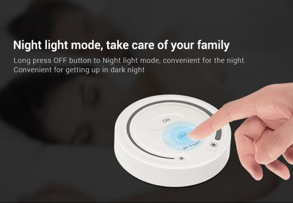 Mi-Light FUT087 pilot naścienny ściemniacz 2xAAA