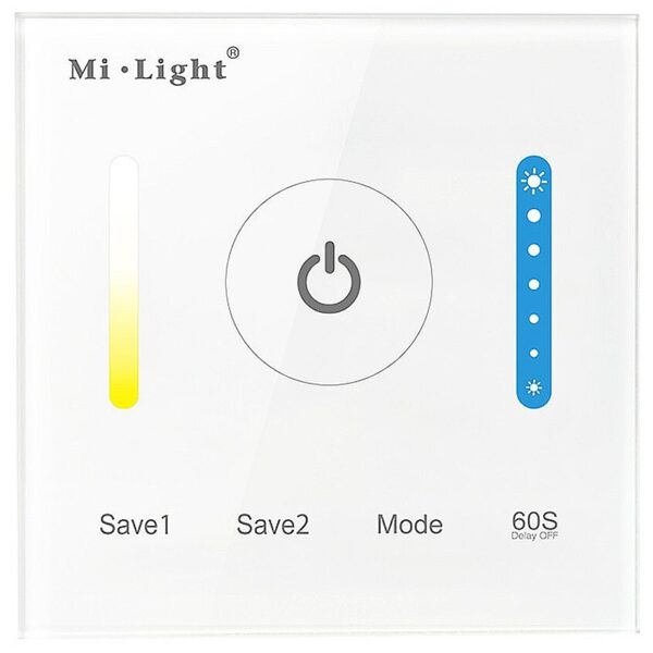 78b2b47cd4c232c06a8c462447a7da76 Sterownik LED CCT dotykowy MiLight P2 12V/24V 10A