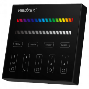 Sterownik LED RGB/RGBW dotykowy MiLight B3-B Czarny - bateryjny