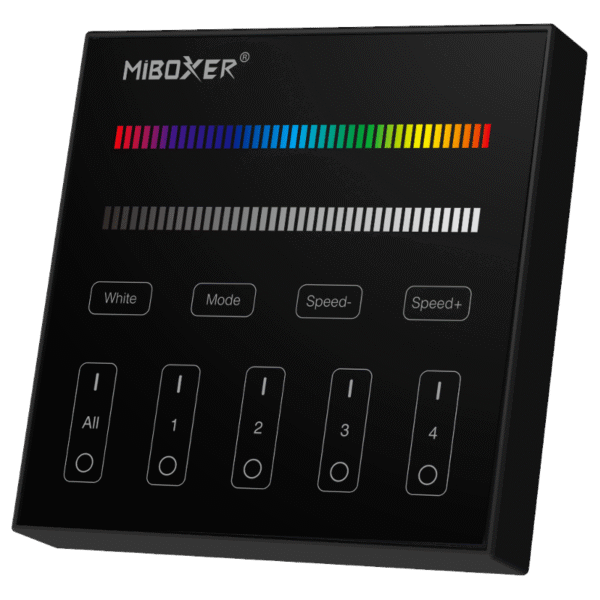 9a32a847131beabb74b99d9f7b30dbf9 Sterownik LED RGB/RGBW dotykowy MiLight B3-B Czarny - bateryjny