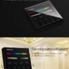 Sterownik LED RGB+CCT dotykowy MiLight B4-B Czarny - bateryjny