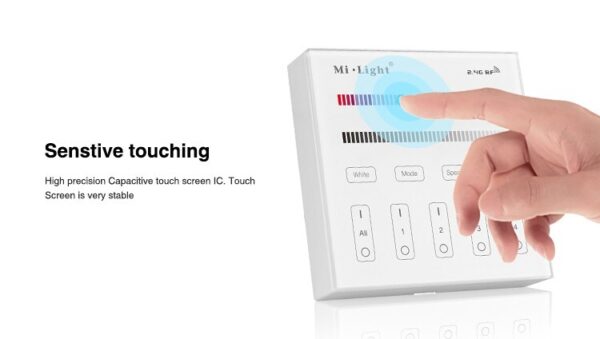 e4f1d41d317a295977e86188fa1370e2 Sterownik LED RGB/RGBW dotykowy MiLight B3 - bateryjny