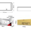 MiLIGHT FUT038W sterownik LED RGB+W Tuya Smart 12A 12-24V