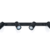 35447 Zestaw LITE: Szyna 2m + 4 reflektory GU10 - czarny