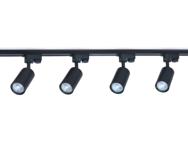 35449 Zestaw LITE: Szyna 2m + 4 reflektory GU10 - czarny