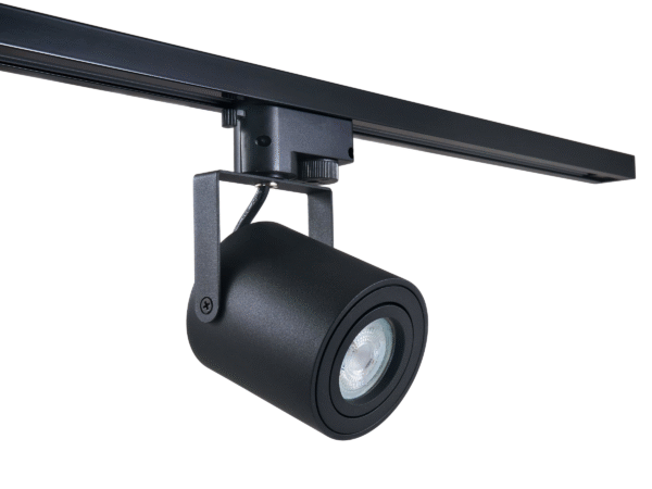 35542 Reflektor szynowy LED GU10 80x84mm Cubo - Czarny