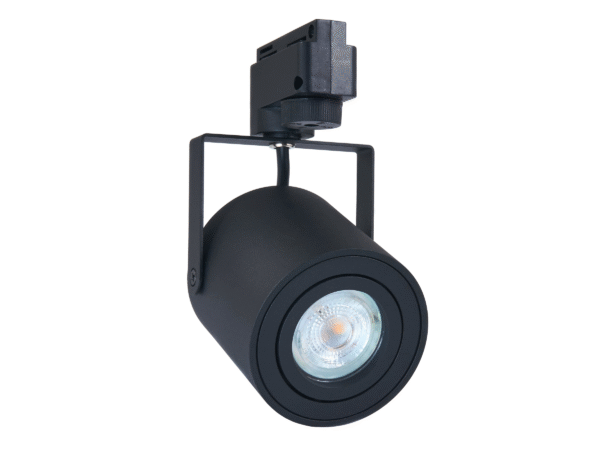 35543 Reflektor szynowy LED GU10 80x84mm Cubo - Czarny