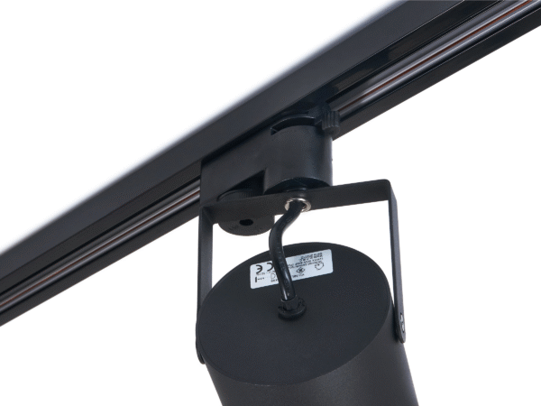 35546 Reflektor szynowy LED GU10 80x84mm Cubo - Czarny