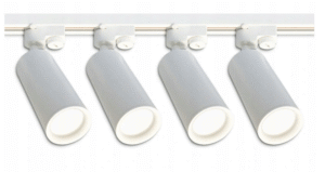 Zestaw Premium: Szyna 2m + 4 reflektory GU10 - biały