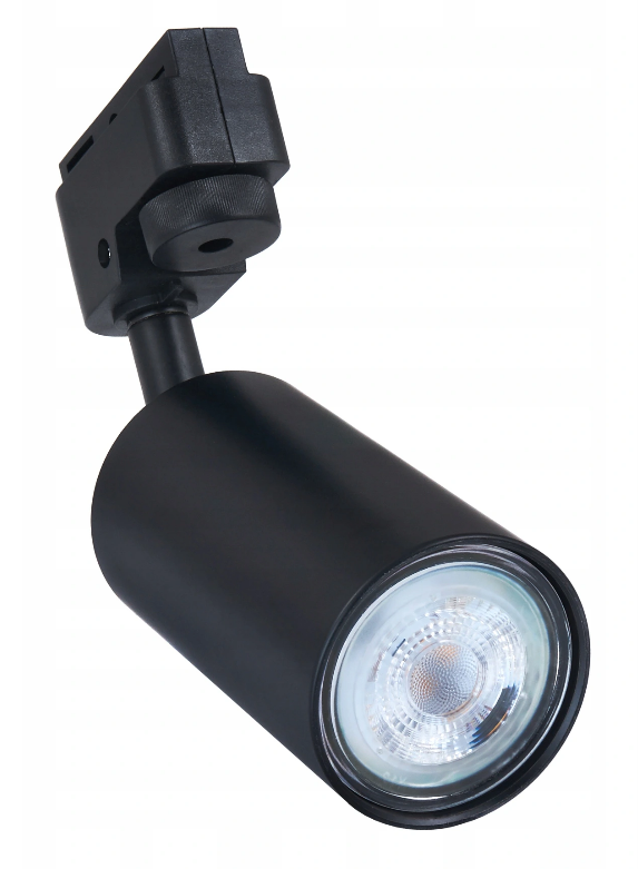Lampa-szynowa-LED-4-reflektory-GU10-2m-czarna Zestaw Premium: Szyna 2m + 4 reflektory GU10 - czarny
