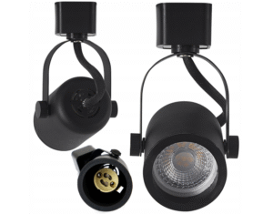 Reflektor szynowy GU10 100x55mm Prestige - Czarny