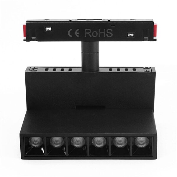 Reflektor Magnetyczny Spot 6W 4000K Black Line 3 fazy Typ B