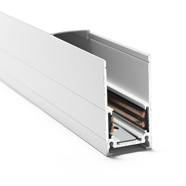 824_1 Szyna Magnetyczna White Line Natynkowa 150cm Biała