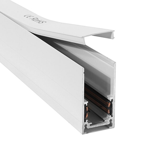 824_5 Szyna Magnetyczna White Line Natynkowa 150cm Biała