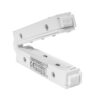 Łącznik prosty do szyn magnetycznych Biały