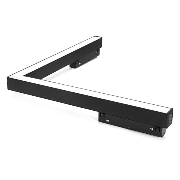 892_1 Lampa magnetyczna kątowa 24W 3000K Black Line 3 fazy Typ A