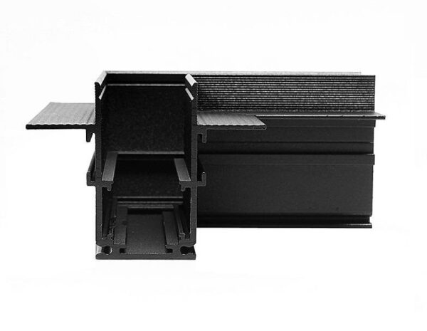 Łącznik kątowy do szyn magnetycznych wpuszczanych Black Line 3 fazy