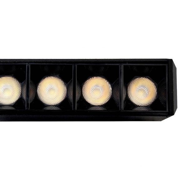 Lampa Liniowa Magnetyczna Spot 24W 3000K Black Line 3 fazy