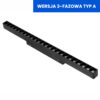 Lampa Liniowa Magnetyczna Spot 24W 3000K Black Line 3 fazy Typ A