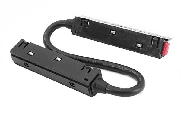 Łącznik elastyczny do szyn magnetycznych Black Line 3 fazy