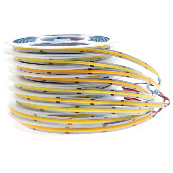 531908d04fb8eec34e83f590695f665e Taśma LED COB 12V 12W EXPERT LINE 480 LED/m Biała Ciepła 5m