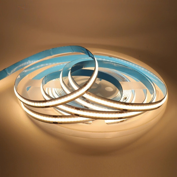 922908fc95ecbd75ebda6d41487f6eda Taśma LED COB 12V 12W EXPERT LINE 480 LED/m Biała Ciepła 5m