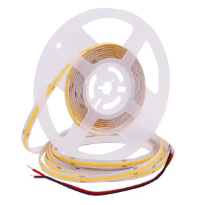 Taśma LED COB 12V 12W PRO LINE 252 LED/m Biała Ciepła 5m