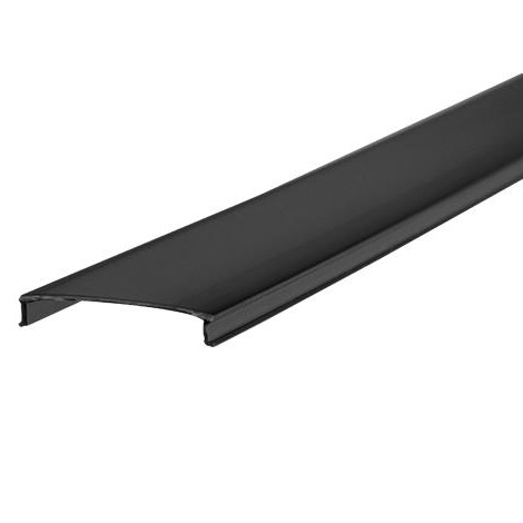 f529d90f0cec69c5786cc7675afe59da Profil LED wpuszczany GK Czarny karton-gips + klosz 2m